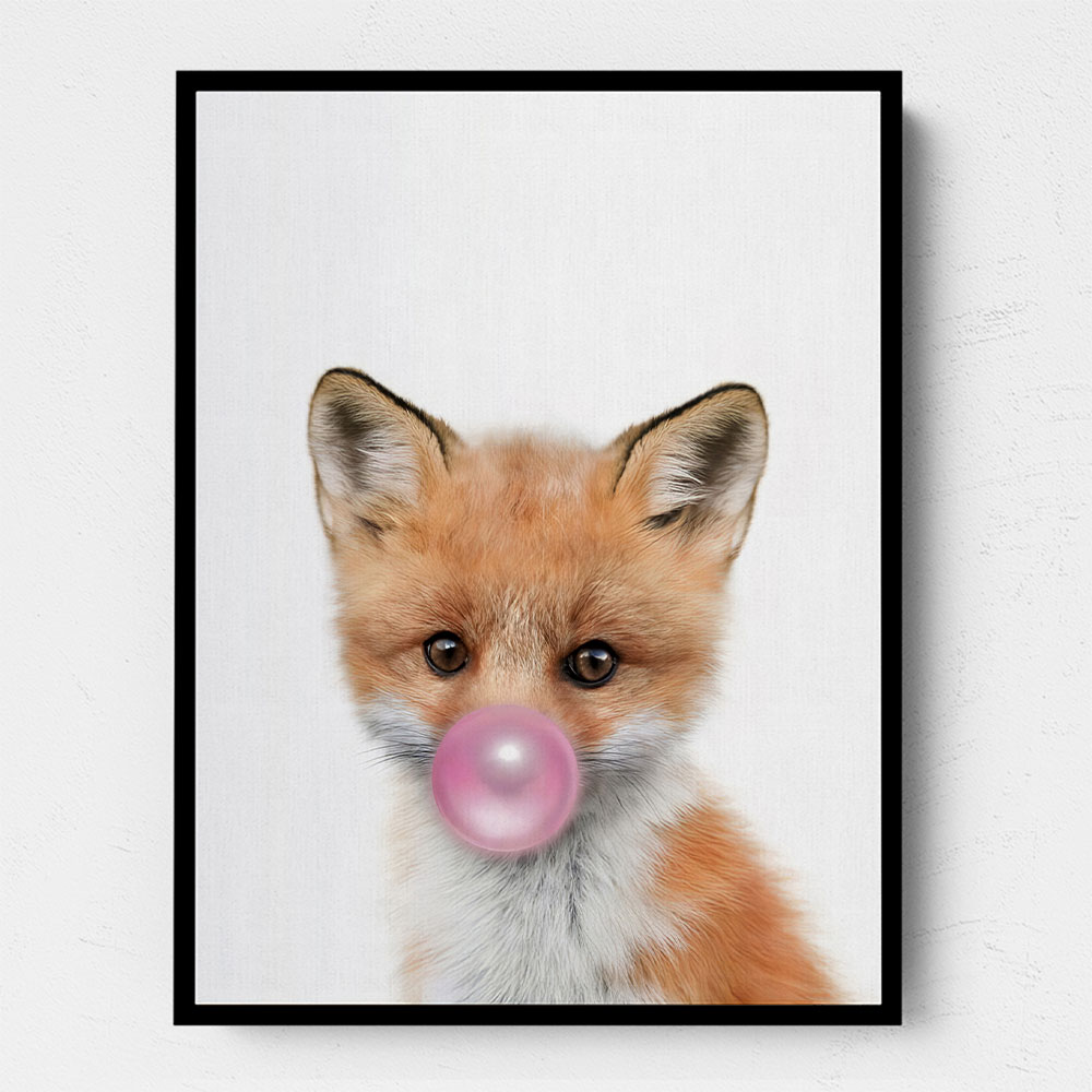 Baby Fox Bubble Gum