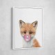 Baby Fox Bubble Gum