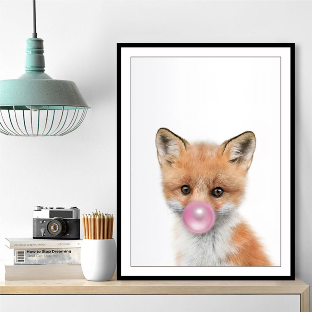 Baby Fox Bubble Gum