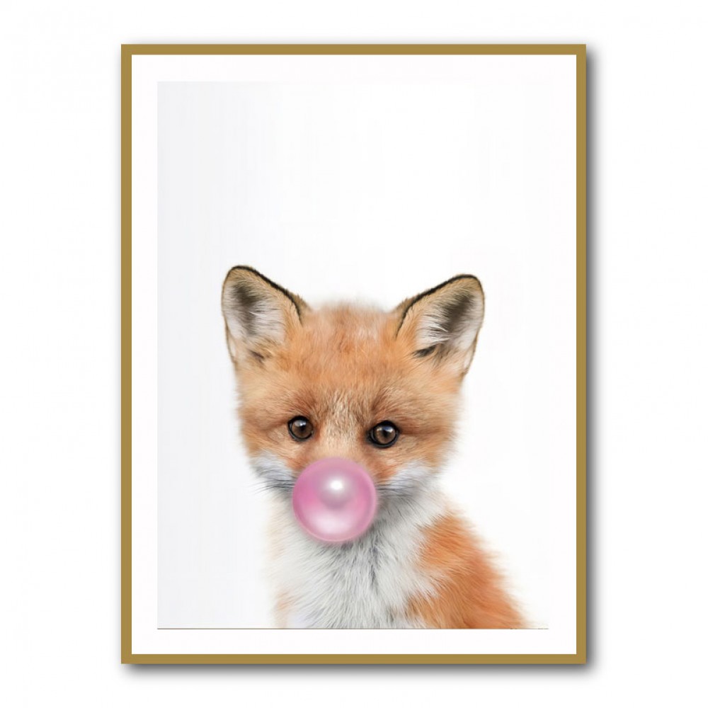 Baby Fox Bubble Gum