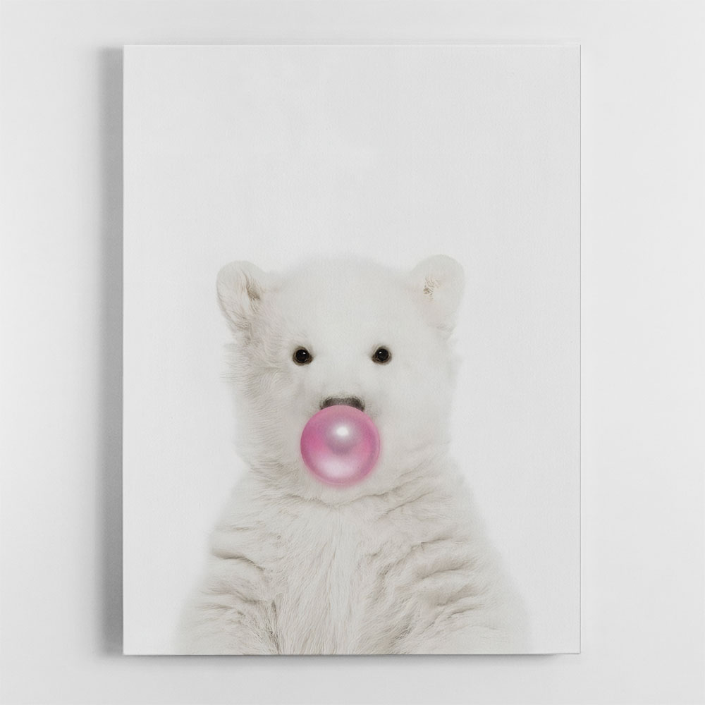 Polar Bear Bubble Gum