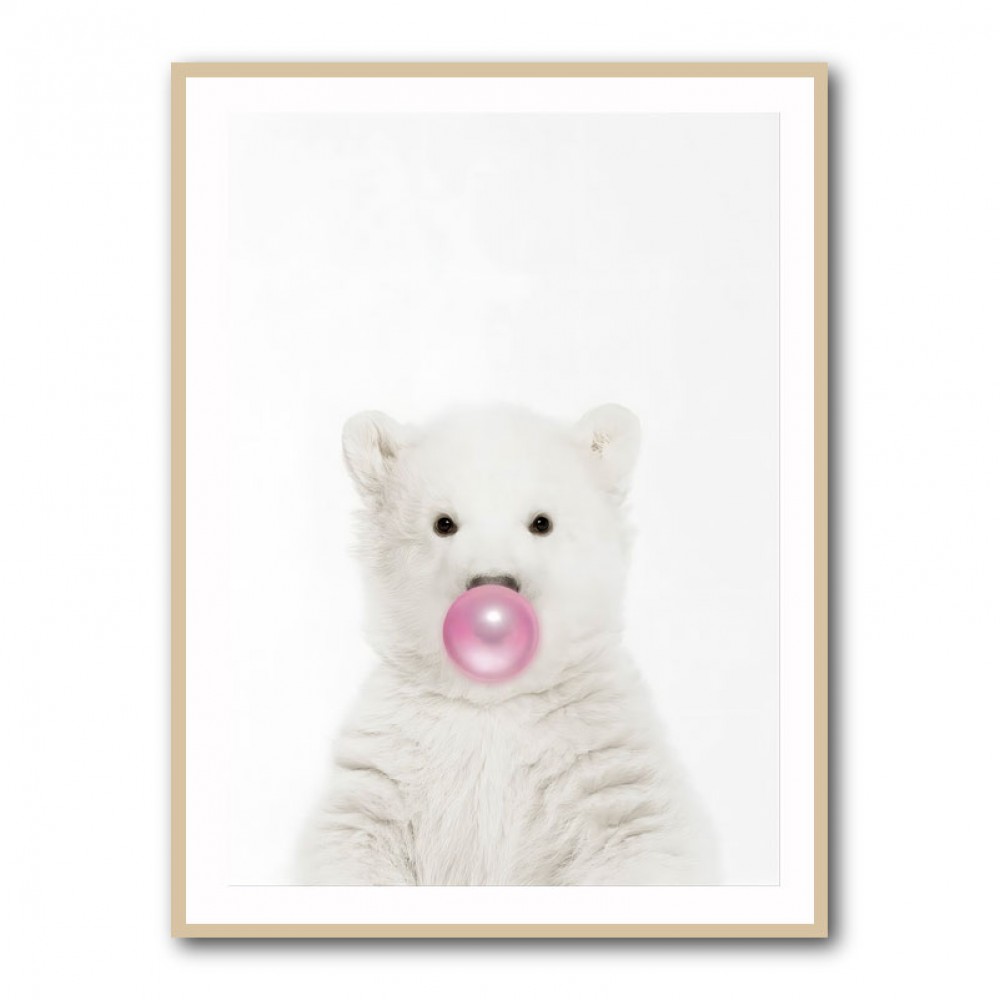 Polar Bear Bubble Gum