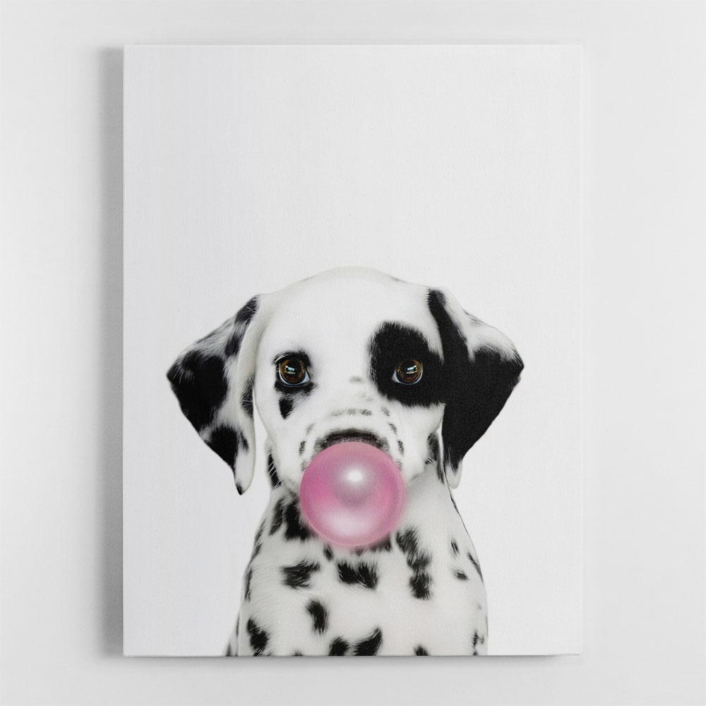 Dalmatian Puppy Bubble Gum