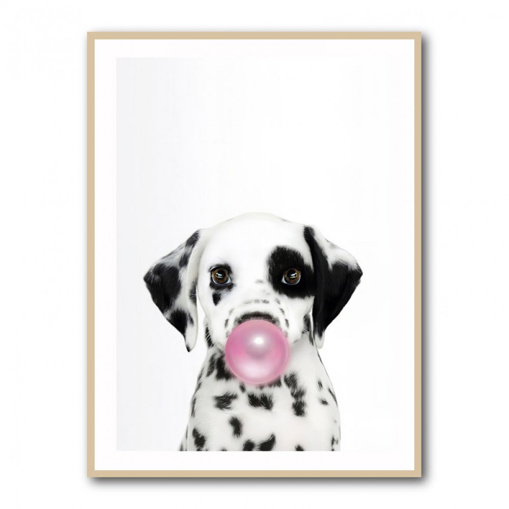 Dalmatian Puppy Bubble Gum