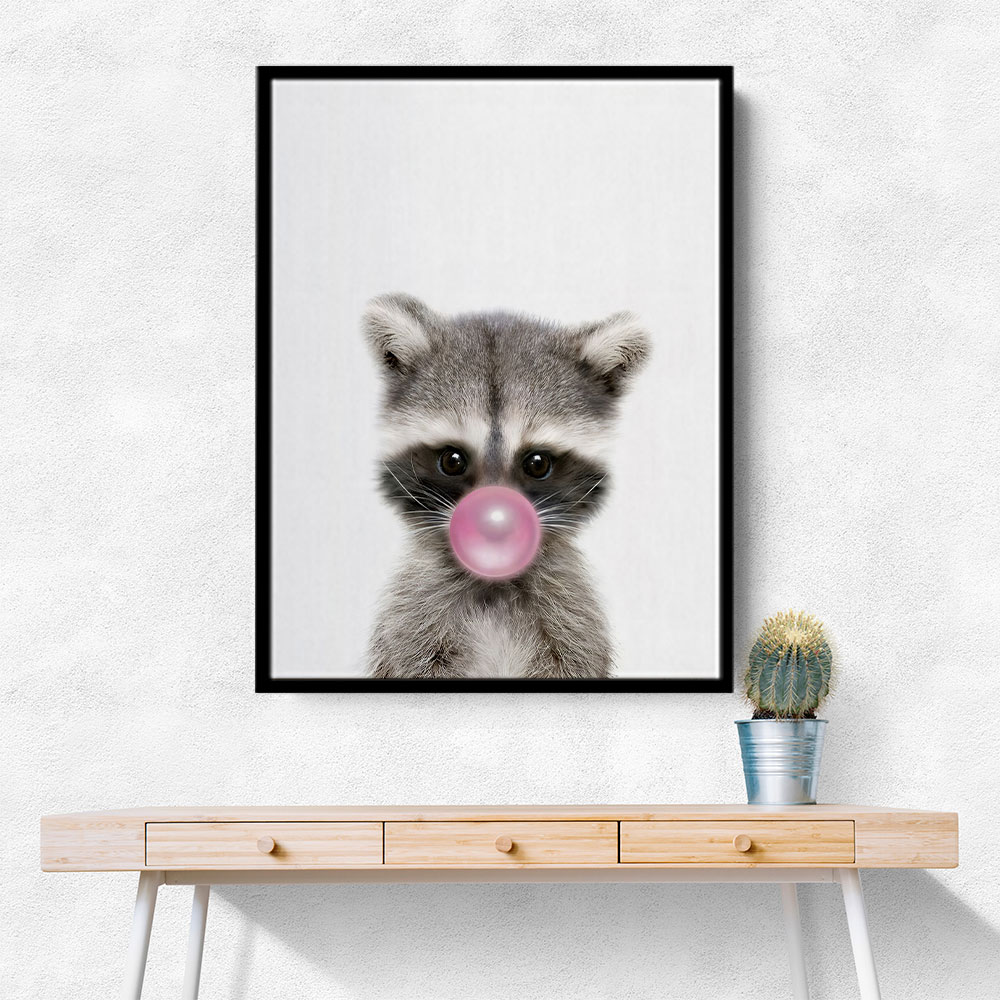 Raccoon Bubble Gum