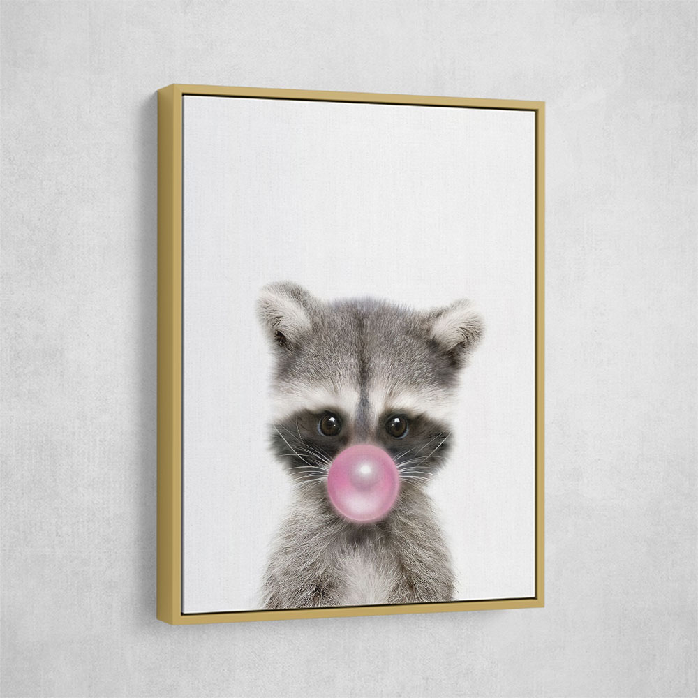 Raccoon Bubble Gum