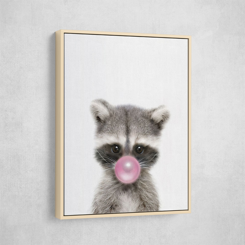 Raccoon Bubble Gum