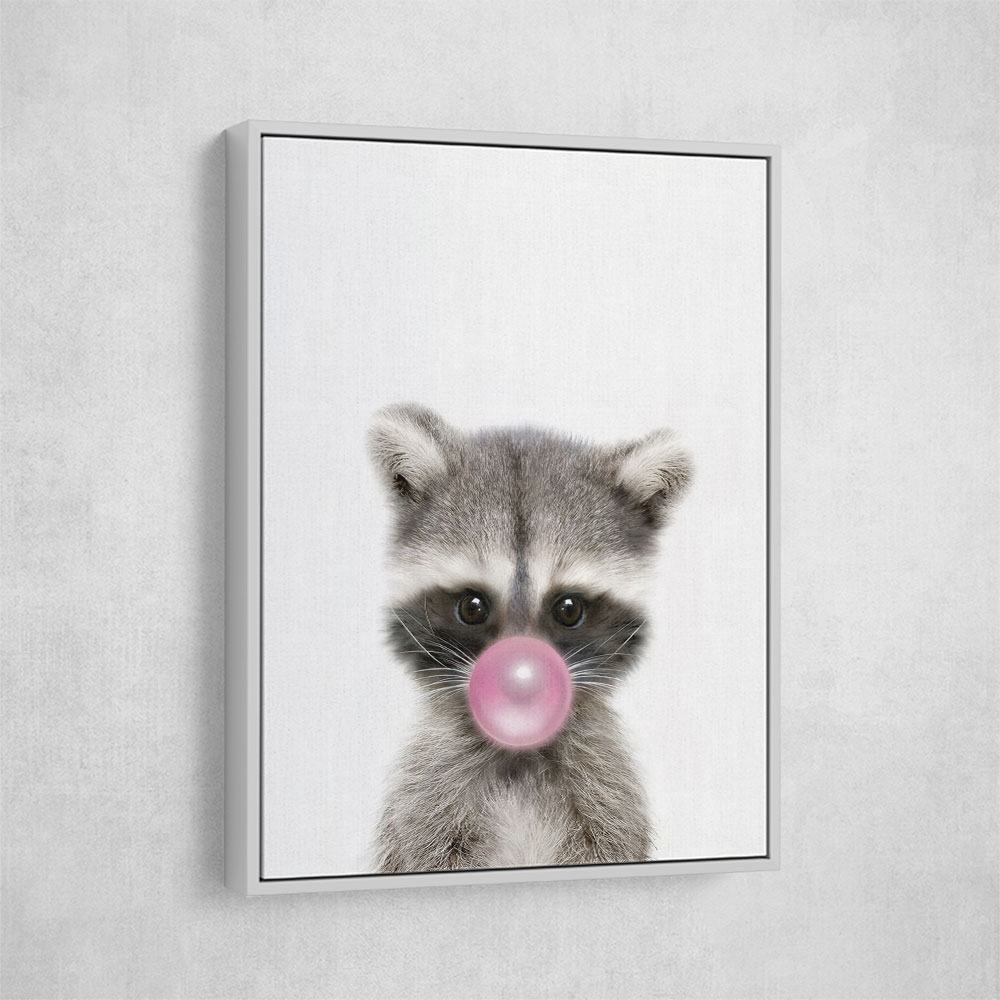 Raccoon Bubble Gum