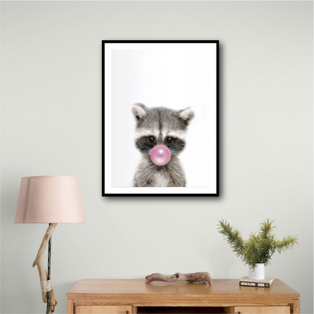 Raccoon Bubble Gum