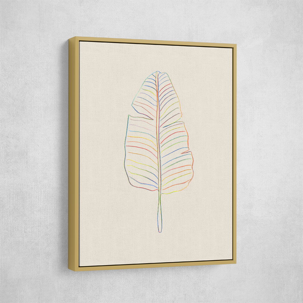 Banana Rainbow Leaf