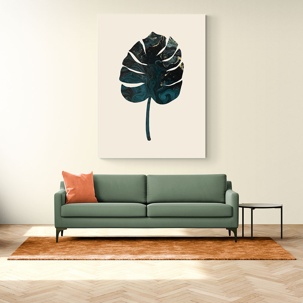 Monstera Marble Green