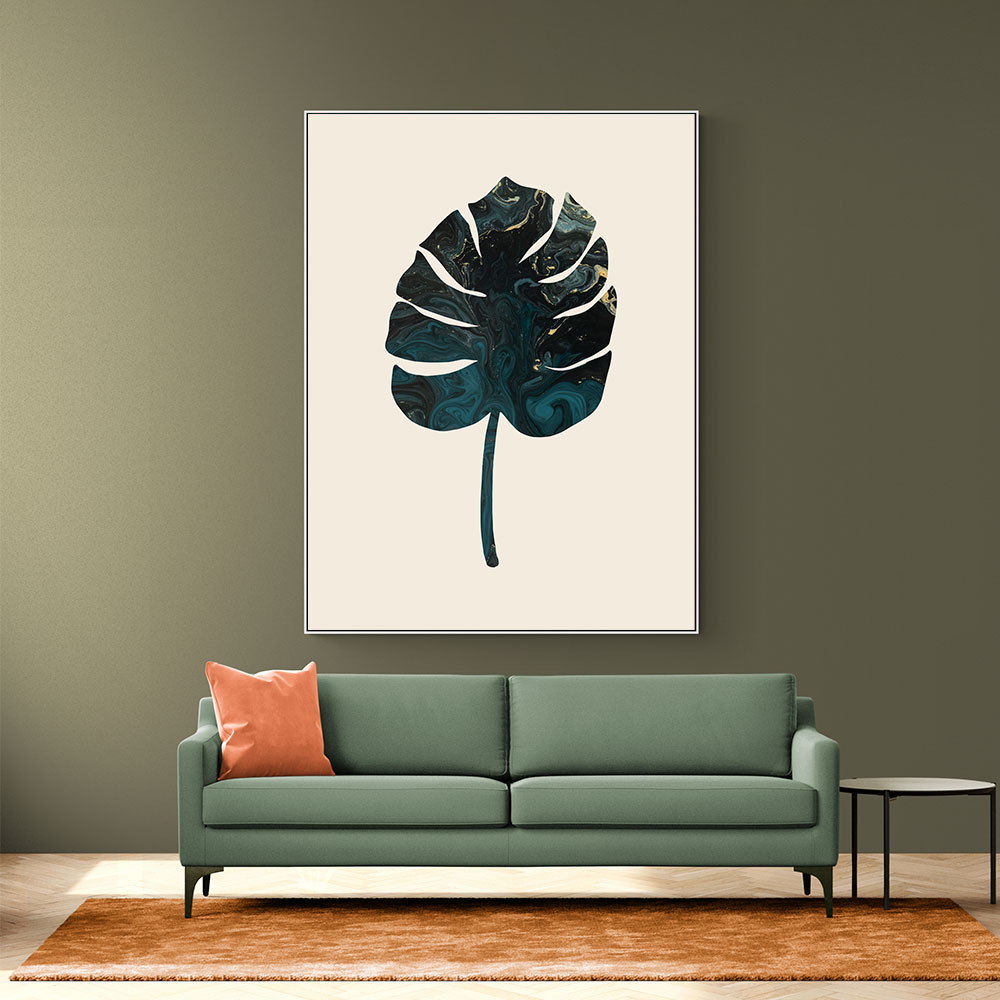 Monstera Marble Green