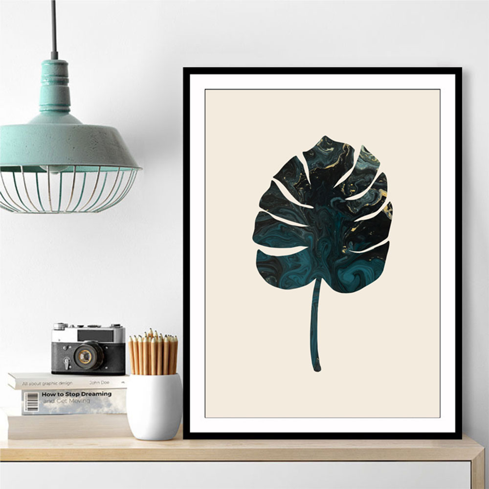 Monstera Marble Green