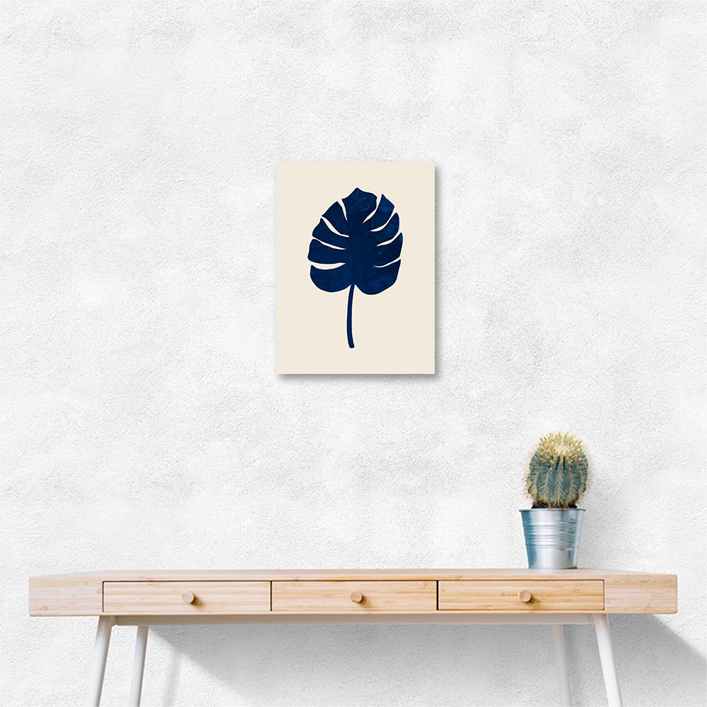 Monstera Marble Blue