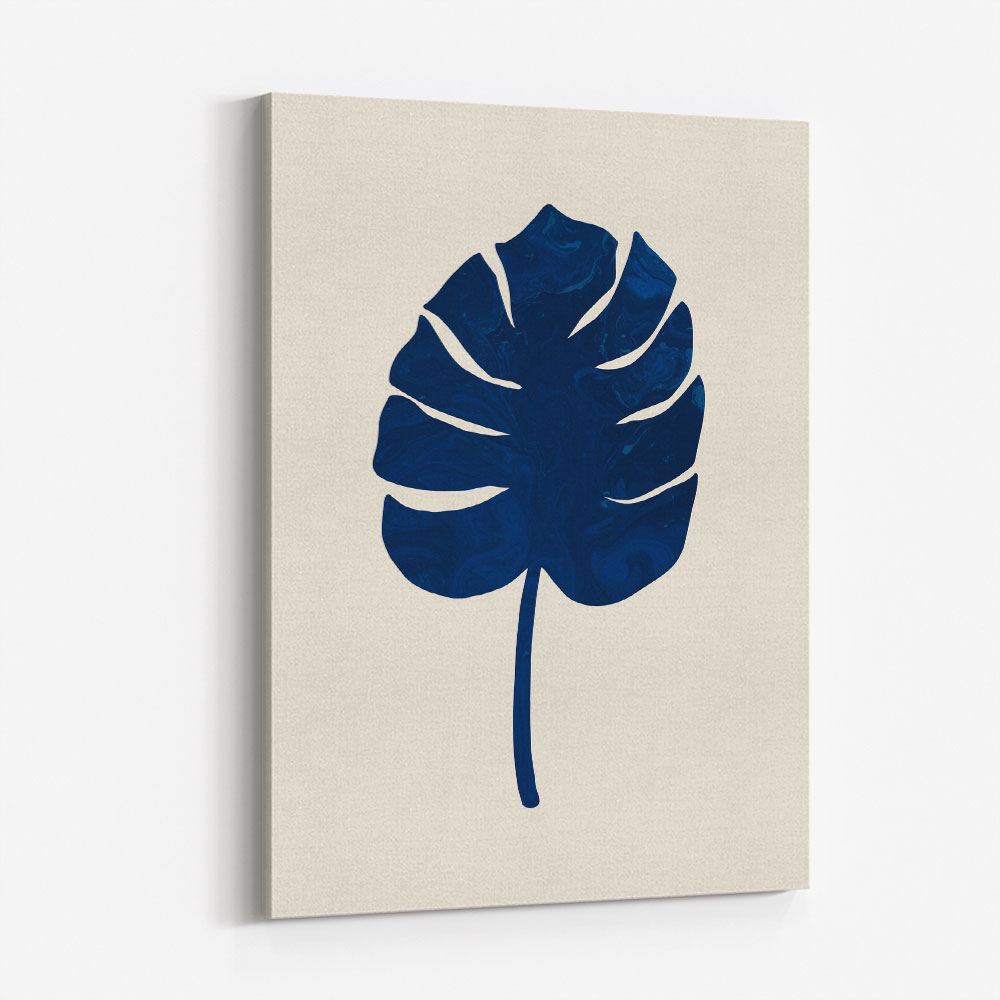 Monstera Marble Blue