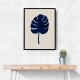 Monstera Marble Blue