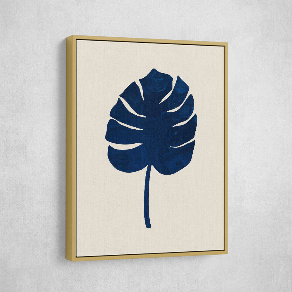 Monstera Marble Blue