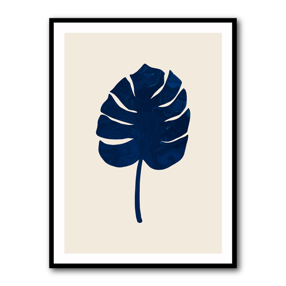 Monstera Marble Blue