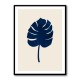 Monstera Marble Blue