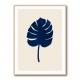 Monstera Marble Blue