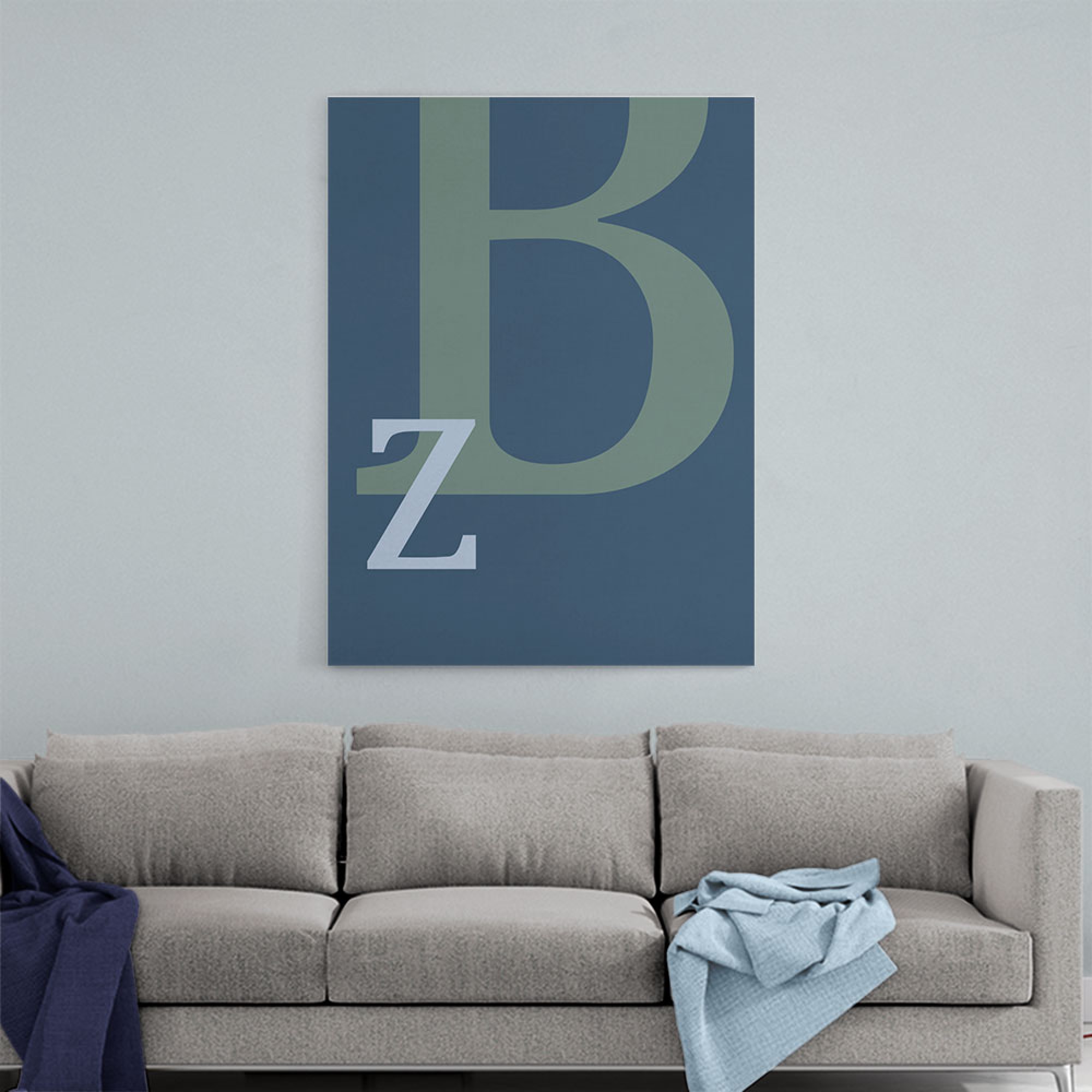 Letter B Wall Art