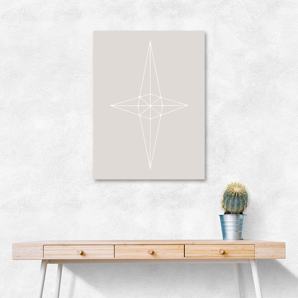 Grid Star Grey Grid Star Grey