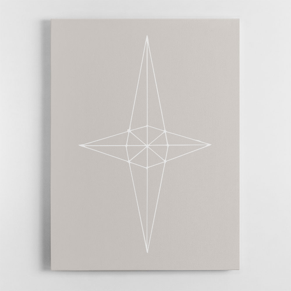 Grid Star Grey Grid Star Grey