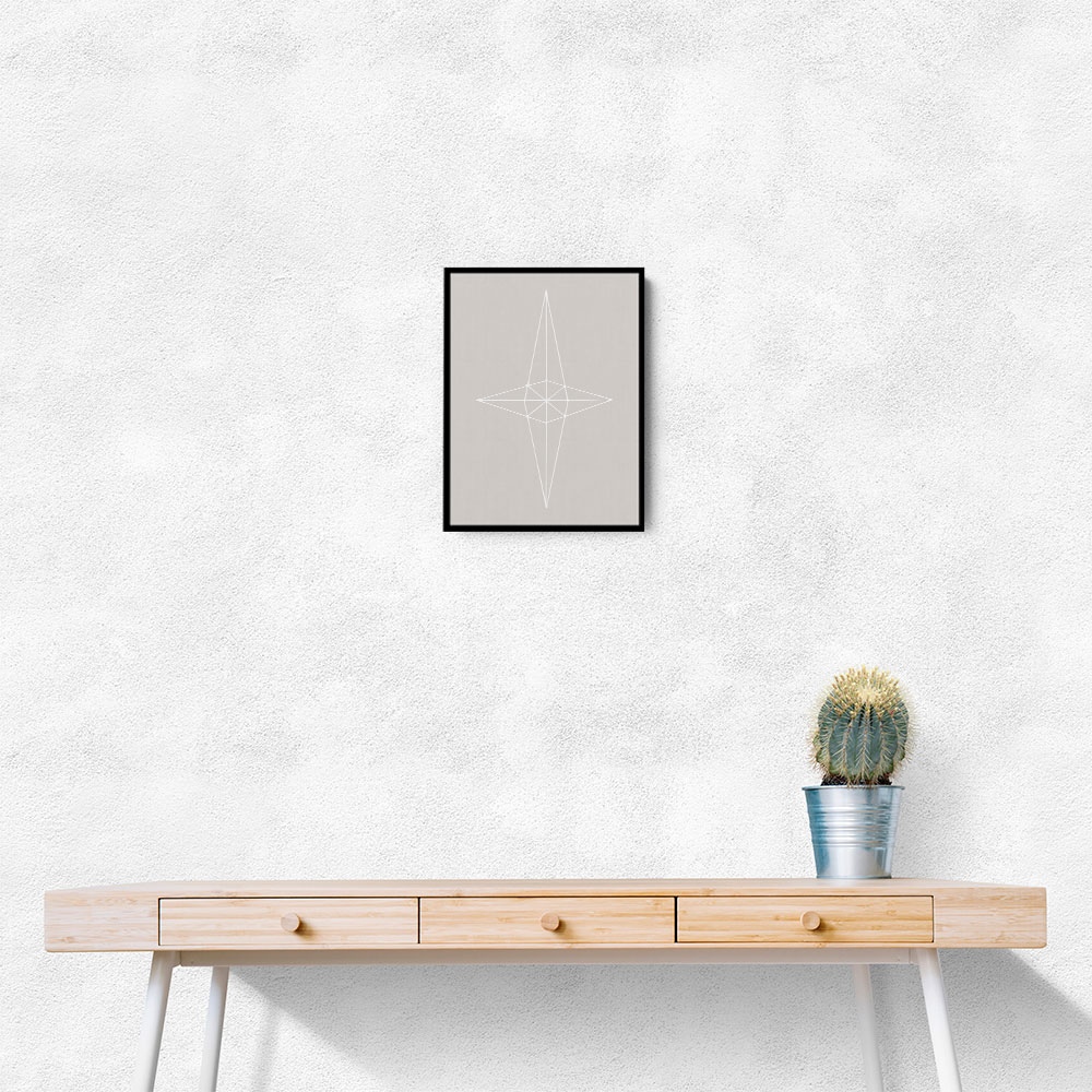 Grid Star Grey Grid Star Grey