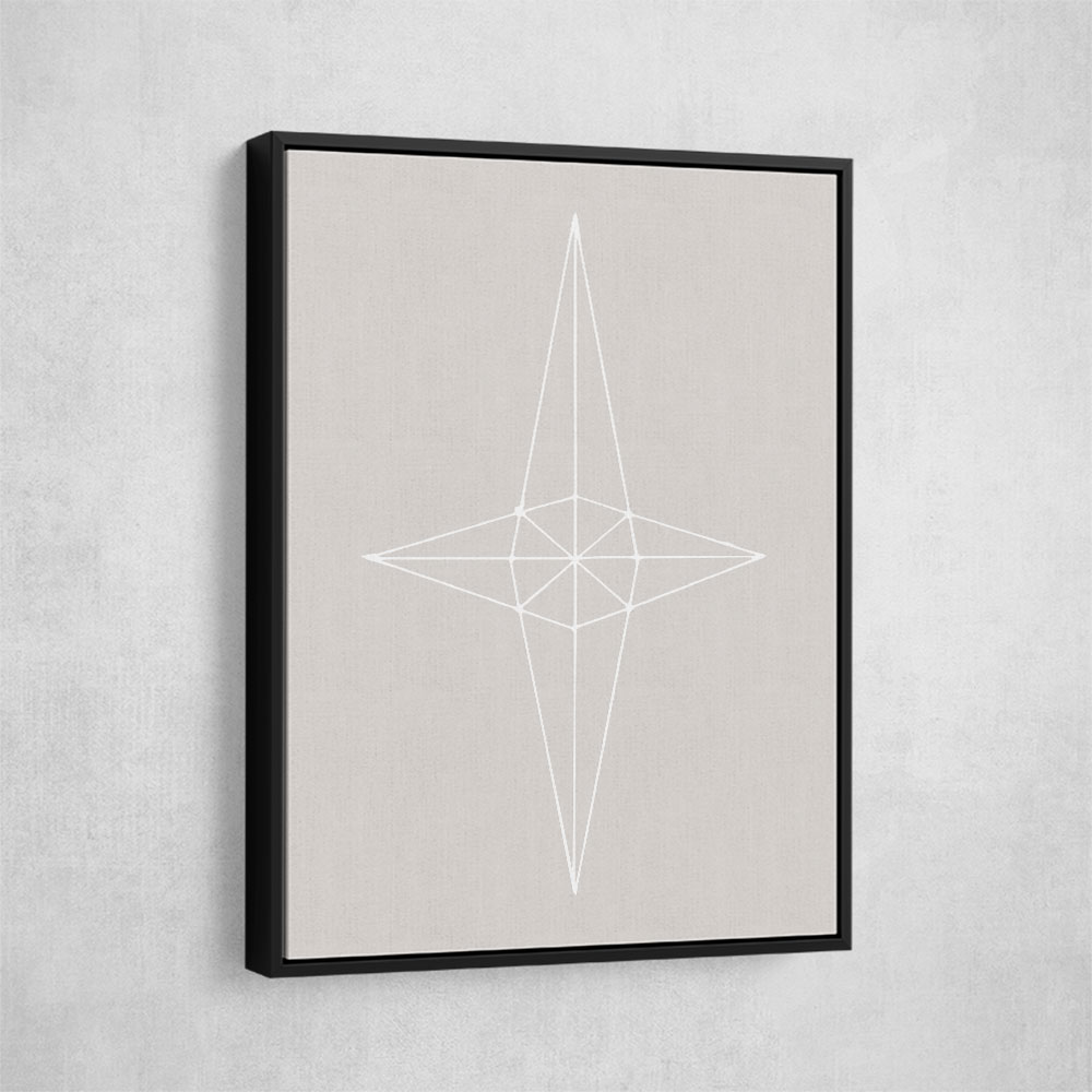 Grid Star Grey