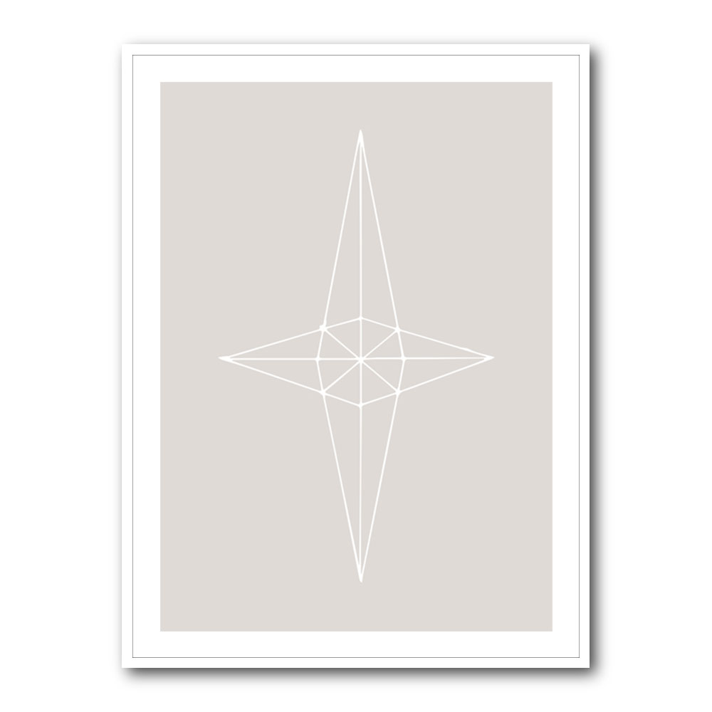 Grid Star Grey