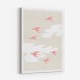 Pink Birds Wall Art