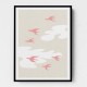 Pink Birds Wall Art