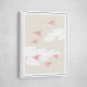 Pink Birds Wall Art