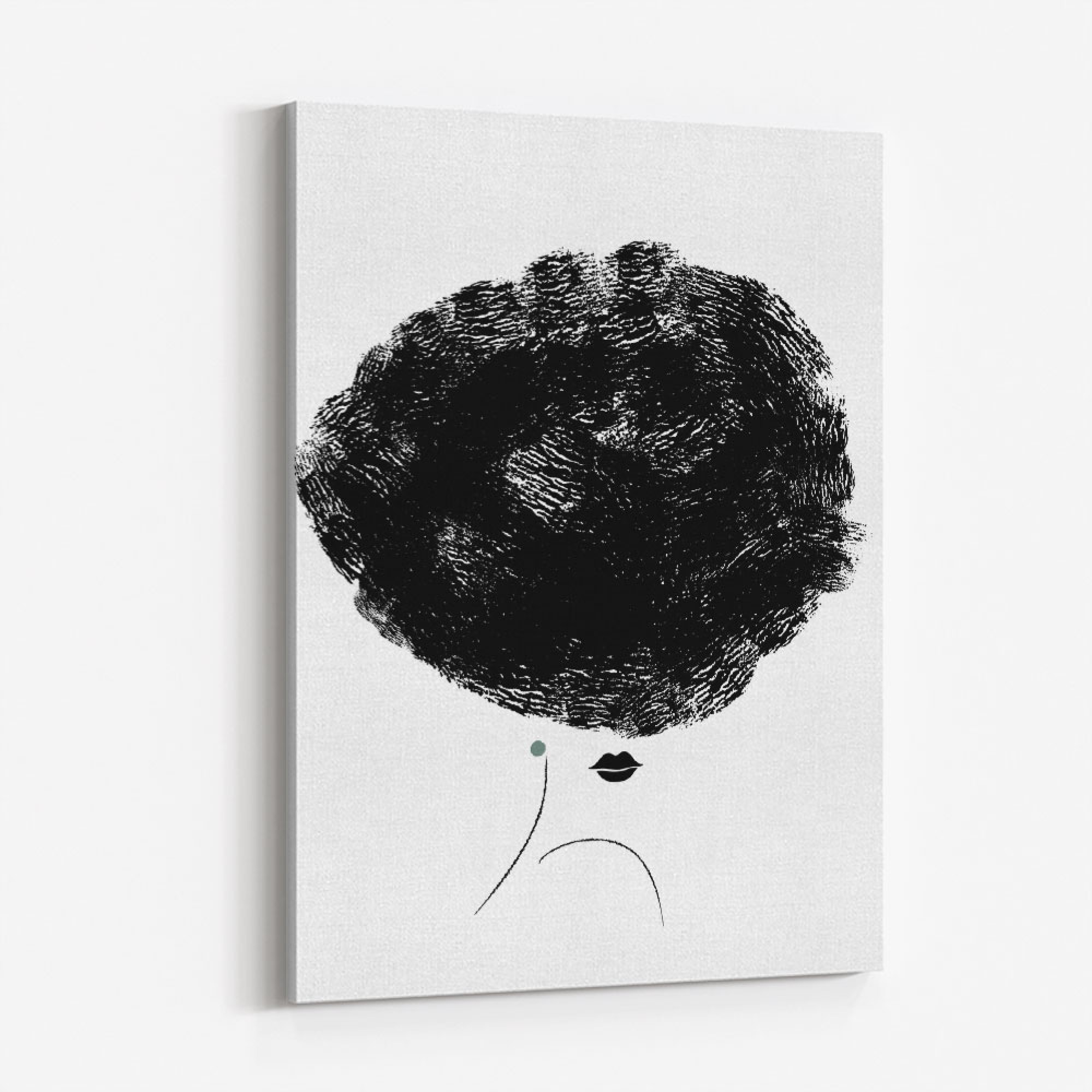 Ballerina Hair Wall Art