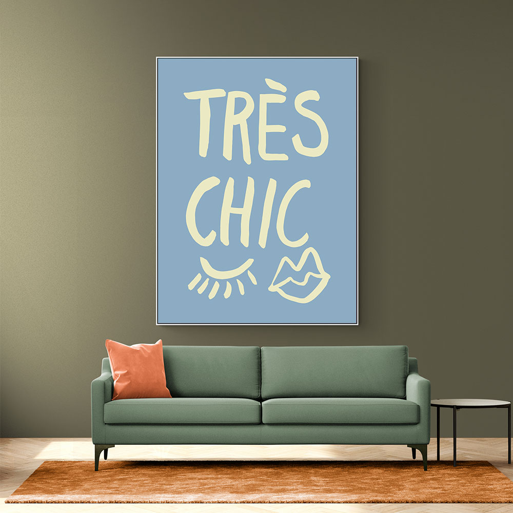 Tres Chic Blue