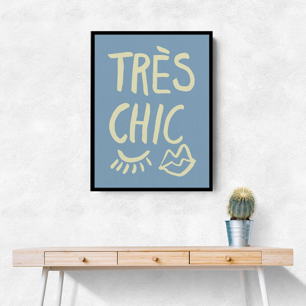 Tres Chic Blue