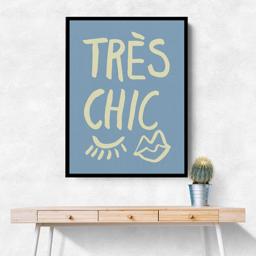 Tres Chic Blue