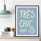 Tres Chic Blue