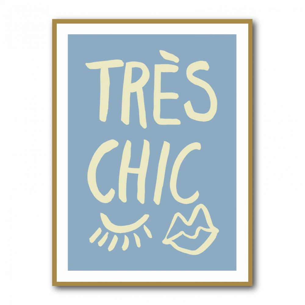 Tres Chic Blue