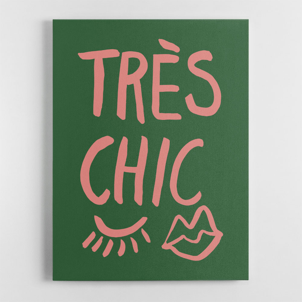 Tres Chic Green