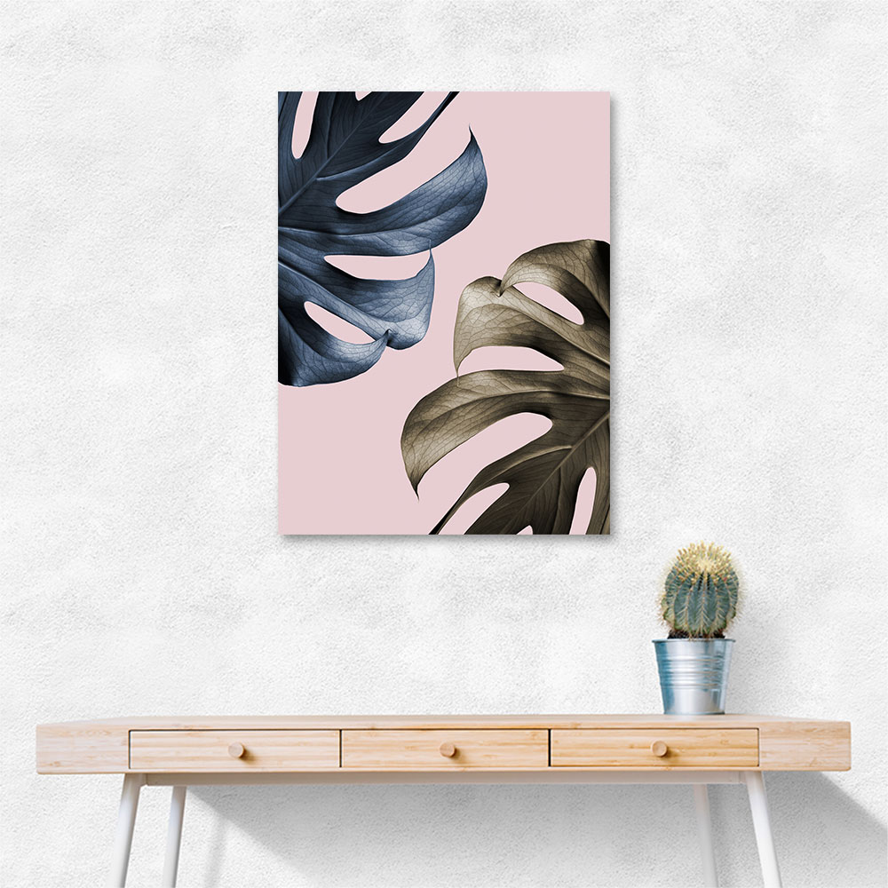 Monstera Pink Light 01