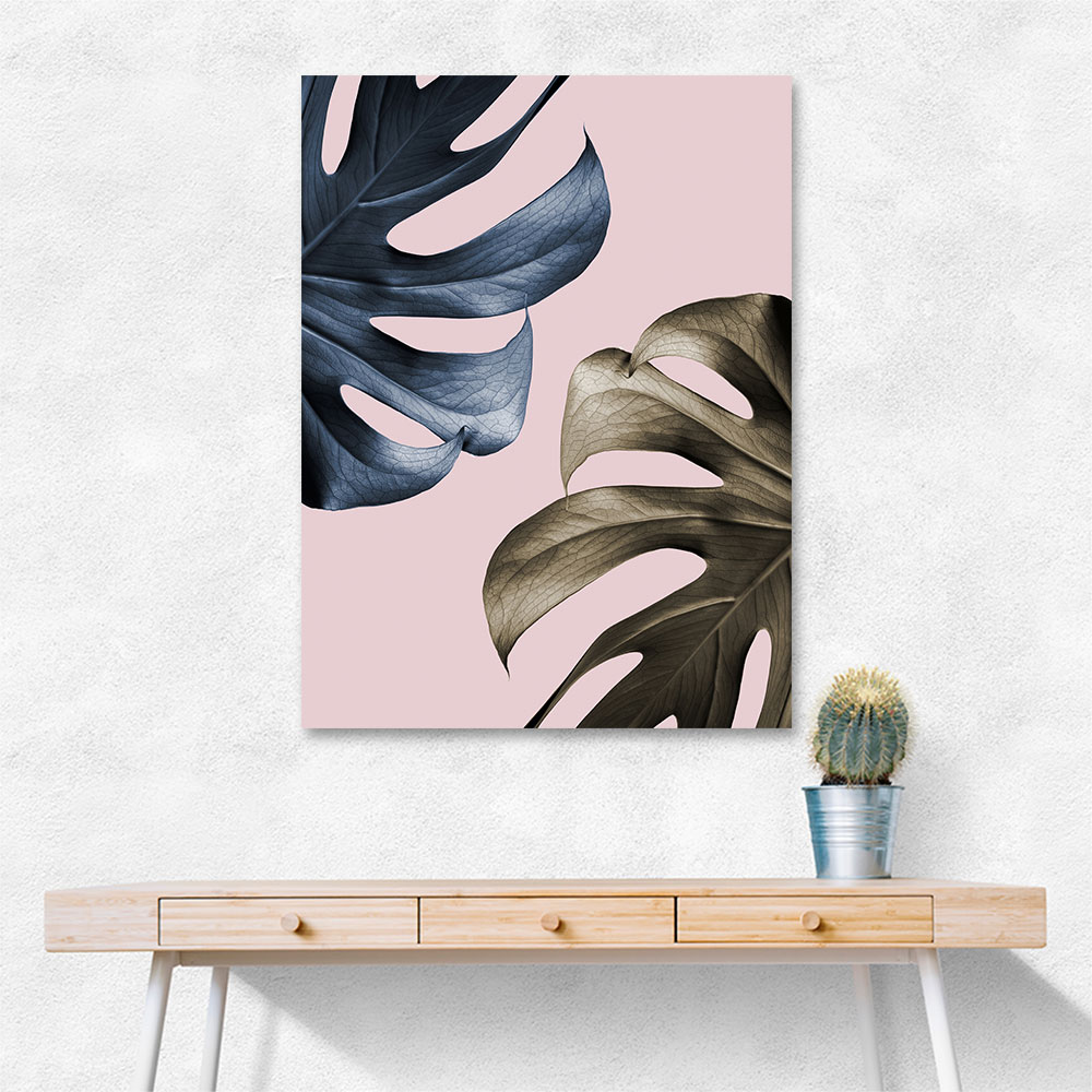 Monstera Pink Light 01