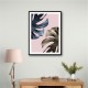 Monstera Pink Light 01