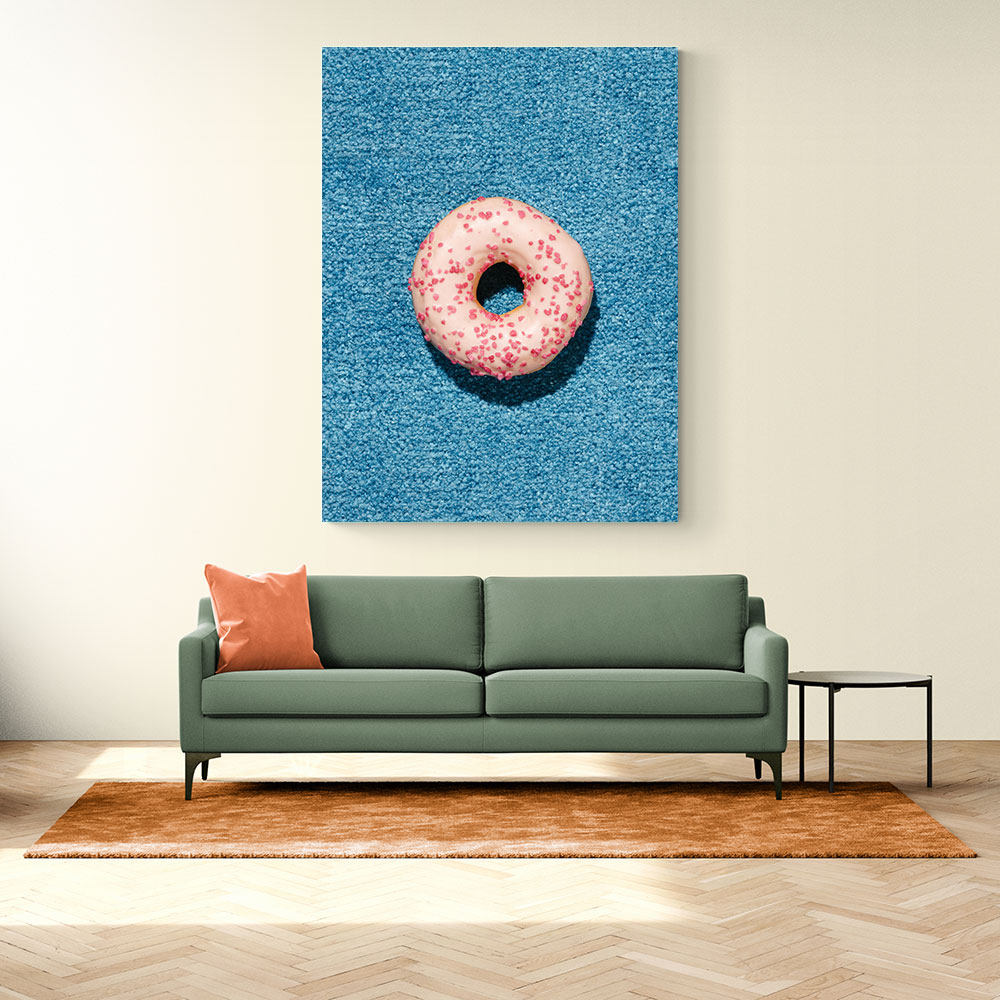 Blue Doughnut