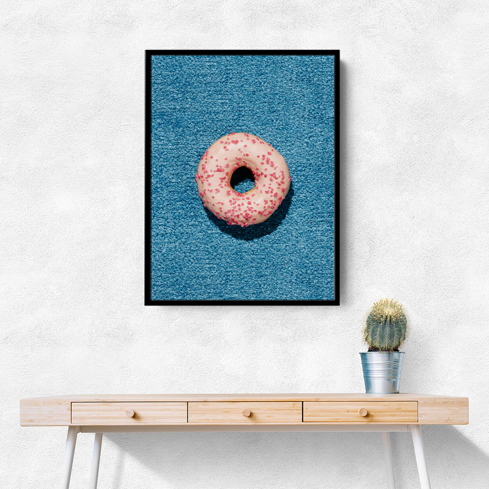 Blue Doughnut