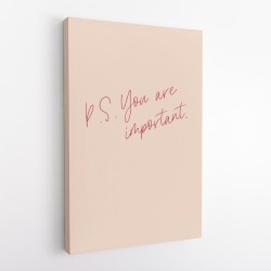P.S. You Are Important