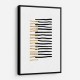 Gold on Black Lines Gold on Black Lines