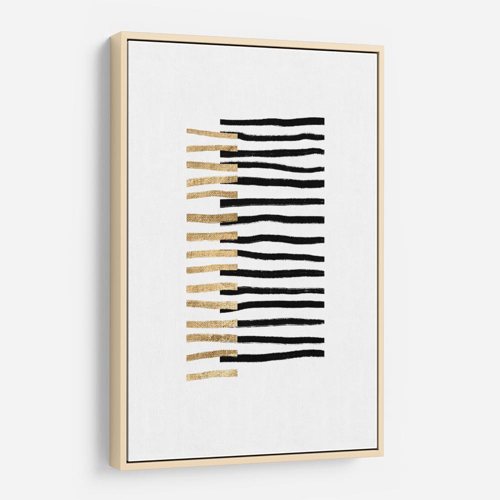 Gold on Black Lines Gold on Black Lines