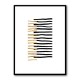 Gold on Black Lines Gold on Black Lines
