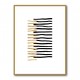 Gold on Black Lines Gold on Black Lines